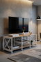 Hanah Home TV Unit Shelf - Blanco